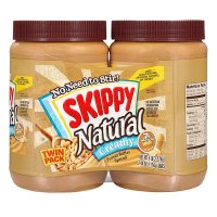 Skippy 스키피 내츄럴 크리미 피넛버터 땅콩잼 1.13kg 트윈팩