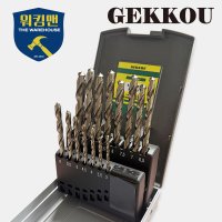 [GEKKOU]게코 코발트 드릴 비트 세트 15PCS