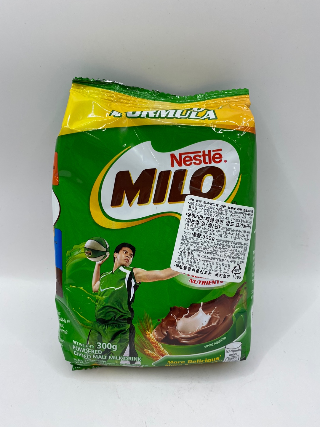 네슬레 MILO 초코 성분 분석