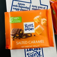 리터 스포트 솔티드 카라멜 초콜릿 Ritter sport 100g