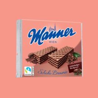 [4개묶음] 오스트리아 마너 웨하스 초코브라우니 75g x 4 Manner