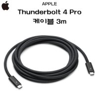 애플 썬더볼트 Apple Thunderbolt 4 Pro 케이블 3m