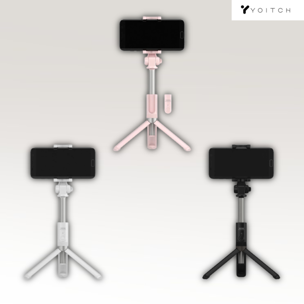 요이치 욜로 무선 블루투스 셀카봉 삼각대 4단 투인원 YSS-WT300 리모컨