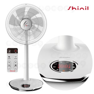 SHINIL 신일 BLDC 리모컨 스탠드 선풍기 14인치 14단 저소음 LED터치 디스플레이 SIF-PHE14