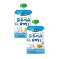 일동 후디스 아이얌 건강한 아이사랑 유기농 주스 맑은이온 100ml (20개) 대량 구매