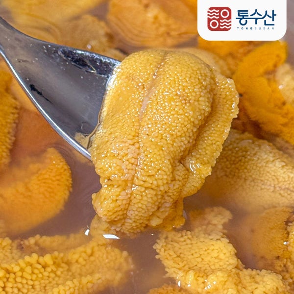 통수산 국내산 우니 보라성게알 100g 프리미엄 우니 해녀 자연산 당일채취