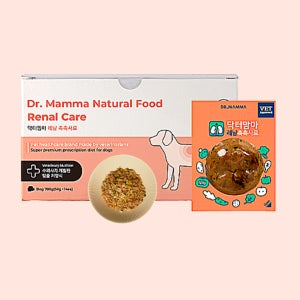 닥터맘마 레날 촉촉 강아지 신장케어 화식 습식 사료 700g (오일미포함)