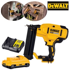 DEWALT 충전네일러 N680-30 (20Vmax 3.0Ah) 타정기 일자핀 무선타카 네일사이즈18Ga