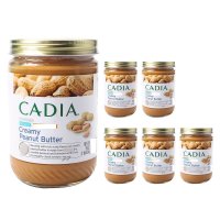 카디아 Creamy Peanut Butter 땅콩버터 6개 2724g(6Lb)