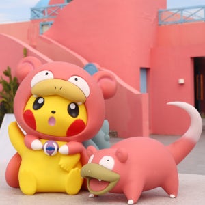 포켓몬스터 대형피규어 귀여운 피카츄 야도란 1:1 장식피규어 42cm