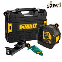 디월트 20V MAX 아토믹 크로스라인 그린레이저 레벨기 (베어툴/기계만) DCLE34021N