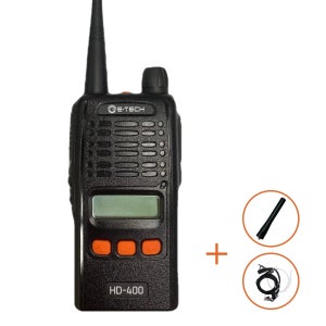 이테크 디지털업무용 HD400무전기풀세트 관리실 건설산업현장무전기