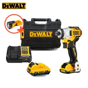 디월트 12V MAX 브러쉬리스 컴팩트 임팩 드라이버 DCF801D2 2.0Ah 세트 + 디월트 LED 작업등