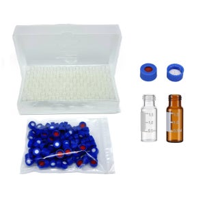 HPLC, GC Screw Vial / 2ml 스크류 탑 바이알 클리어 앰버 100개/팩