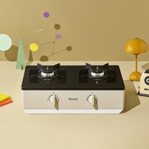 AA 2구 가스레인지 매트 샌드 베이지 BTA21BJ