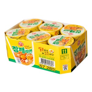 오뚜기 참깨라면 작은컵 65g / 6입