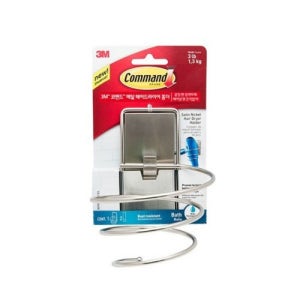 3M 코맨드 메탈 헤어드라이어 걸이