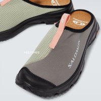 살로몬 RX 슬라이드 3.0 퓨터 그레이 뮬 슬리퍼 SALOMON RX SLIDE L47131400