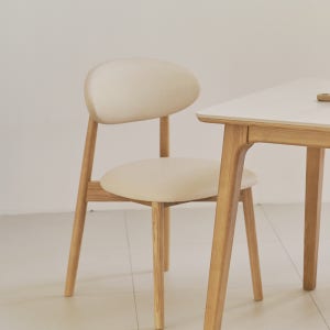 노르딕 애쉬 원목 카페 인테리어 식탁 의자