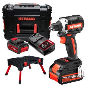 계양 임팩드라이버 렌치 겸용 20V MAX 배터리2개 풀세트 DW20BLH-315