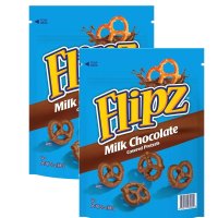 플립츠 밀크초콜릿 프레즐 초코프레첼 Flipz Milk Chocolate Covered Pretzels 680g 2팩