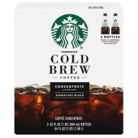 스타벅스 콜드브루 시그니처블랙 액상커피 Starbucks Cold Brew Signature Black Coffee 946ml 2병