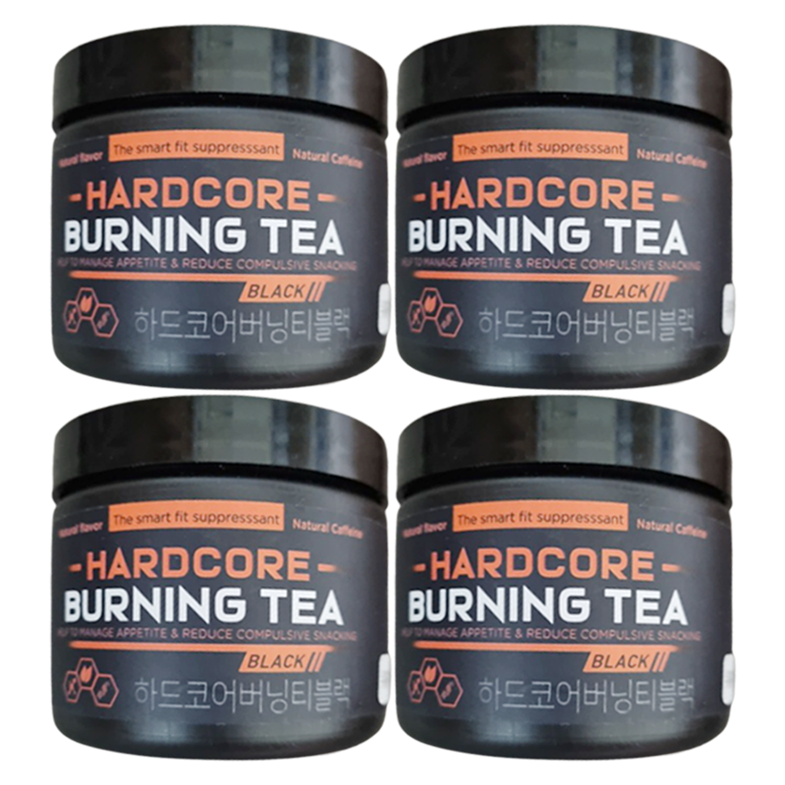 (4통)<b>하드코어버닝티블랙</b> 90g