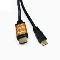 마하링크 Ultra HDMI to Micro HDMI V2.0 골드 케이블 1.2M ML-H2C012