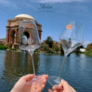 AVISE 아비제 그랑크뤼 아트 글라스 San Francisco