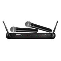 SHURE SVX288PG28 슈어 듀얼 무선 마이크 세트 PG28 핸드마이크 2채널