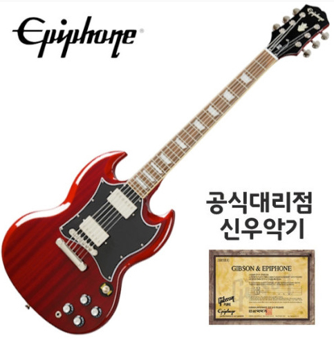 Epiphone 에피폰 SG 스탠다드 헤리티지 체리