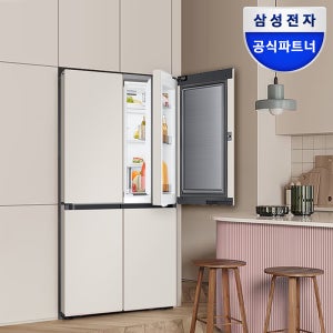 삼성전자 비스포크 AI 냉장고 4도어 902L RM70F90M1GD 대용량 푸드쇼케이스 으뜸환급 AI 절약모드