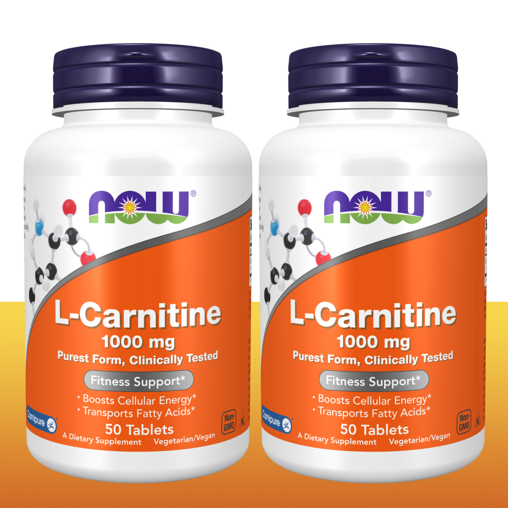 <b>나우푸드</b> 엘 <b>카르니틴</b> 1000mg 카르티닌 50정 2통세트