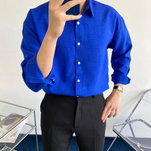 1+1 린넨셔츠 남자셔츠 링클프리 구김없는셔츠