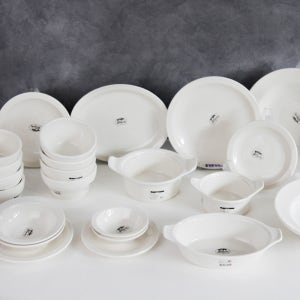 시라쿠스 뉴욕 수입 도자기 그릇 홈 세트 4인 23p 혼수 셋트 4color