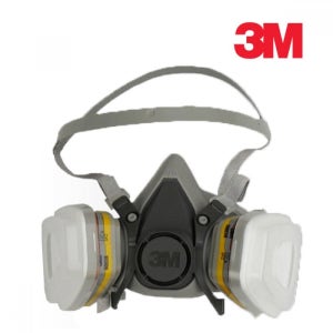 3M 방독마스크 6200 풀세트 산업용 방진 일반방독면 호흡보호구 휠터