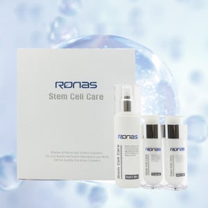 로나스 스템셀 홈케어 3종세트/미스트 크림 세럼+시트팩샘플키트