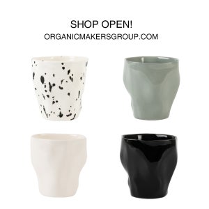 [오엠지] wavelet 웨이브렛잔 믈컵 도자기잔 도자기컵