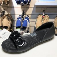 CROCS 크록스 리나 플라워 도르세이 플랫 205567