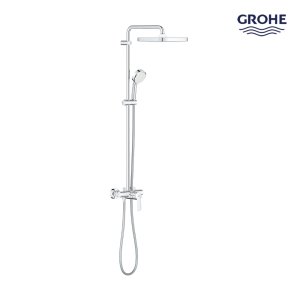 [그로헤 코리아] 템페스타 코스모폴리탄 2기능 사각헤드 레인샤워 풀세트 GROHE 26692000