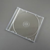 투명 쥬얼 CD 케이스 1P 싱글 플라스틱 시디 DVD 앨범 보관함 수납 표지 공케이스