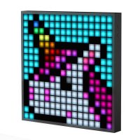 Divoom PIXOO VJ 대형 패널 픽셀 LED 스크린 블루투스 프레임 벽걸이 무대 바 장식