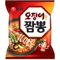 농심 오징어짬뽕 124g 1개