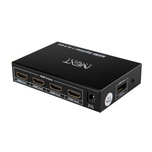 NEXTU 0104SP4K 1대4 HDMI 4K UHD 모니터분배기 노트북 영상 공유기