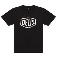 DEUS 데우스 EX MACHINA SHIELD TEE - BLACK쉴드 반팔 티셔츠