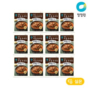 청정원 얼큰차돌육개장 450g, 12개