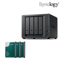 시놀로지 DS423+NAS 4베이 36TB[12TBx3] 정품 HDD HAT3300 포함