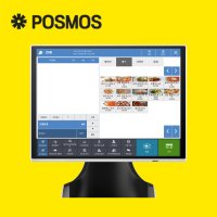 포스모스 pos 최신형 포스기 카드단말기 페이결제 키오스크 무료설치