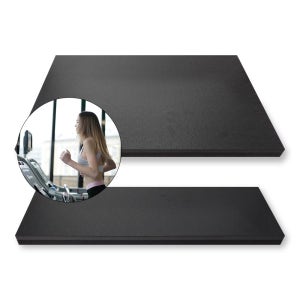 런닝머신 매트 충격흡수 소음방지 2중구조 750x500mm 36T