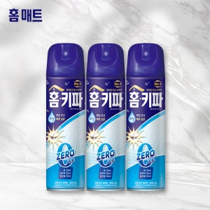 홈키파 제로 에어졸 수성 스프레이 500ml X 3개 모기 스프레이